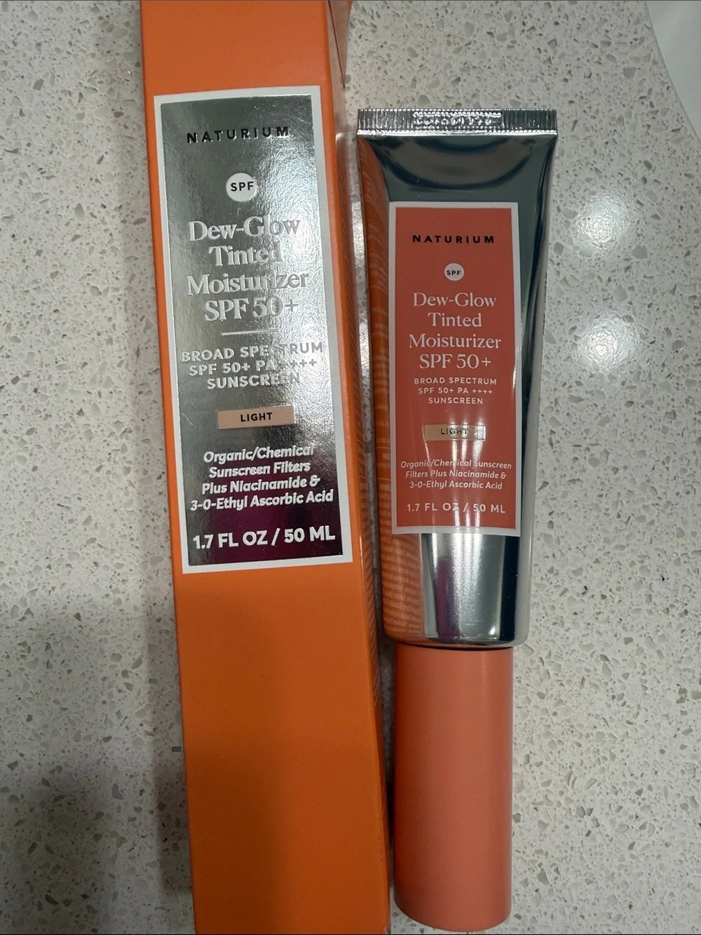 Naturium Dew-Glow Tinted Moisturizer SPF 50+ - Light NIB - Picture 1 of 1